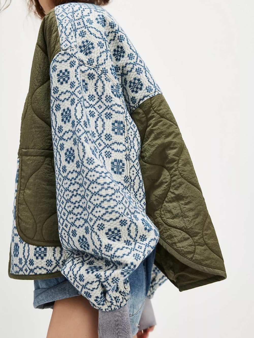 Free People Soleil Sky Liner Jacket XS - Picture 4 of 4